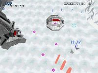 une photo d'Ã©cran de Xevious 3D sur Sony Playstation